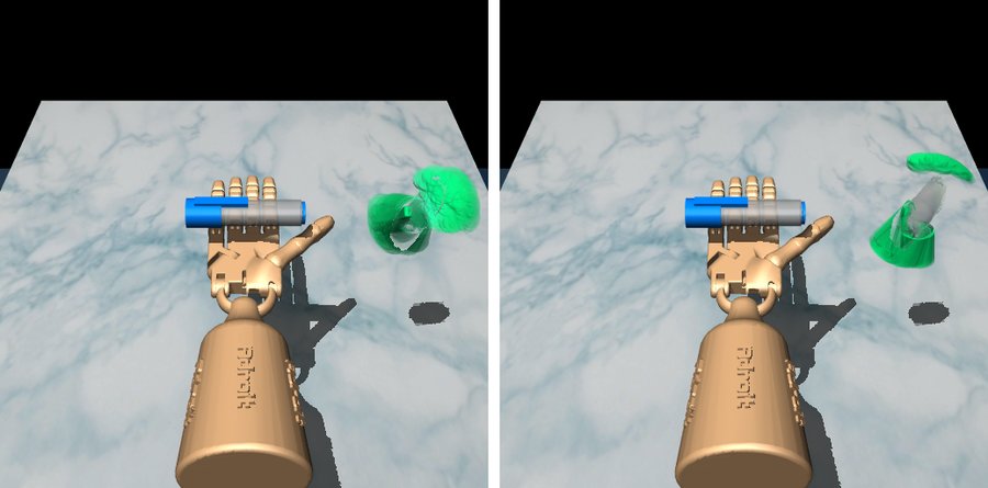 RotatePen: training goals (left) and held-out goals (right)